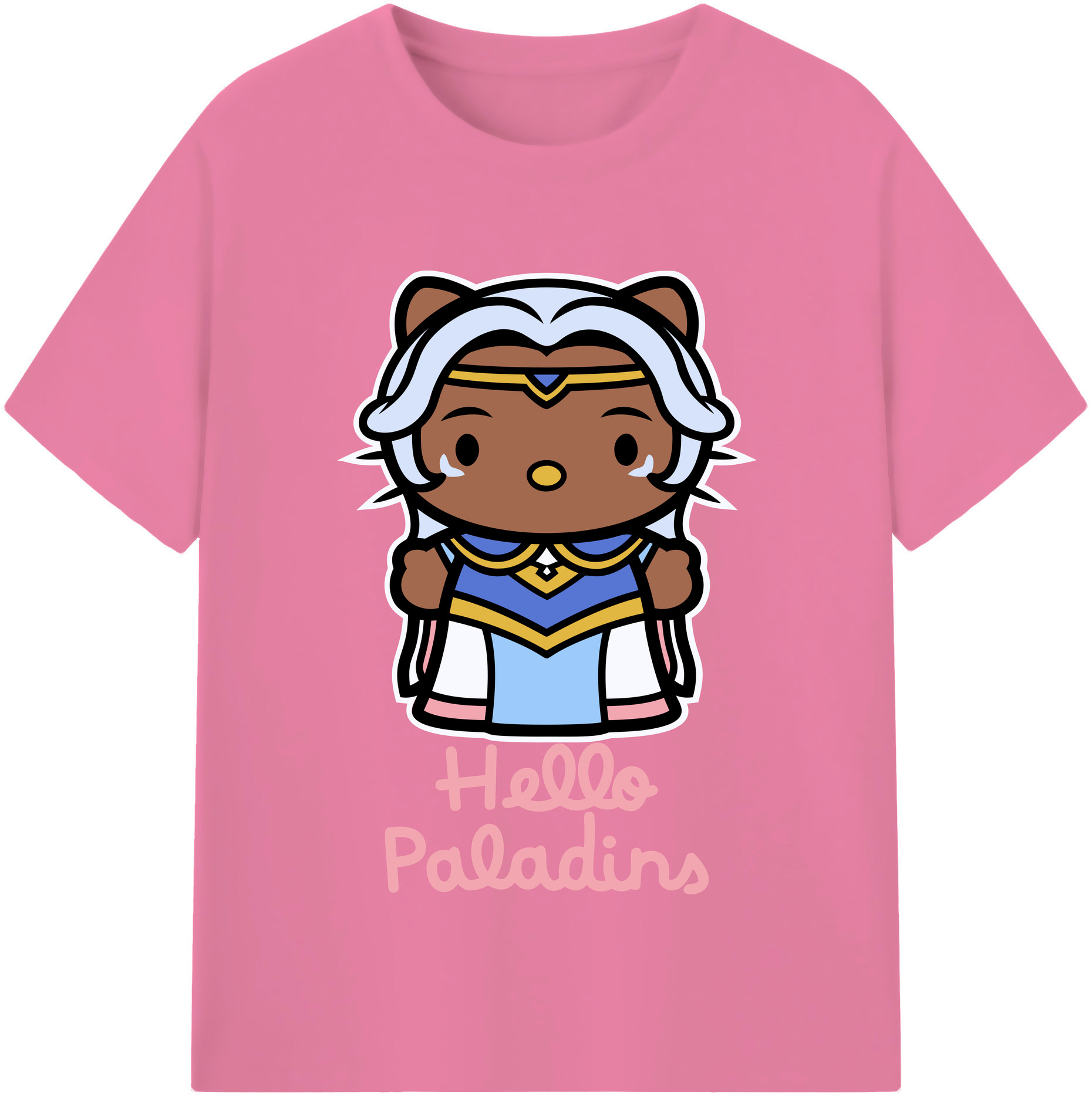 （画像用） Hello Kitty ハローキティ 綿100％半袖Tシャツ（フロントプリント）